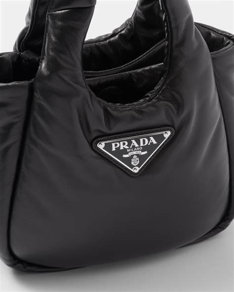 fluffy prada|prada leather backpack.